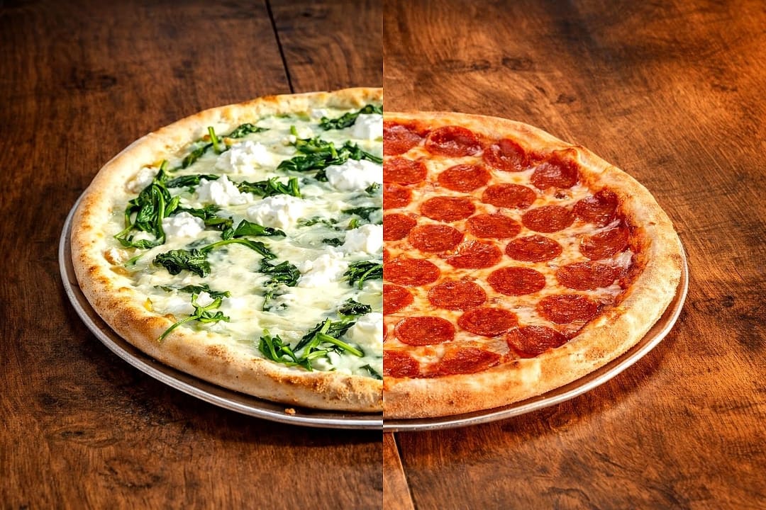 18'' Half and Half