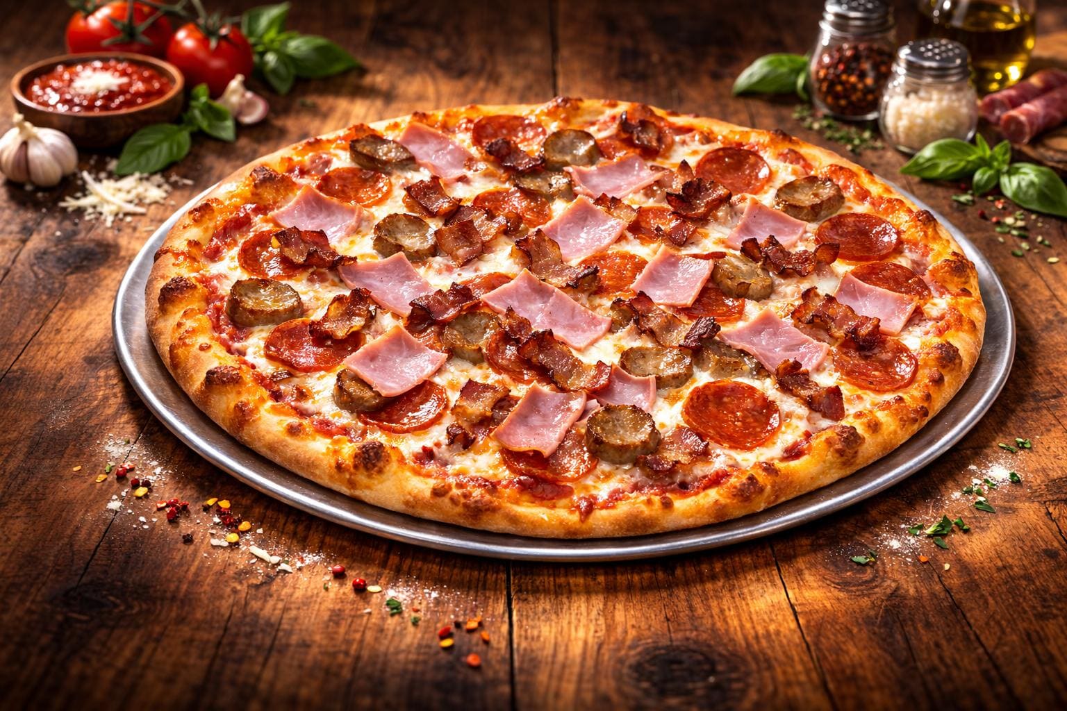 14” Meat Lovers